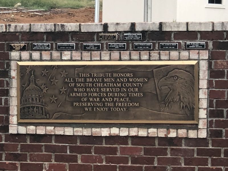 South Cheatham County Veterans Monument image. Click for full size.