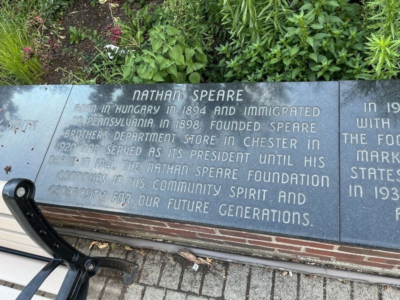Nathan Speare Marker image. Click for full size.