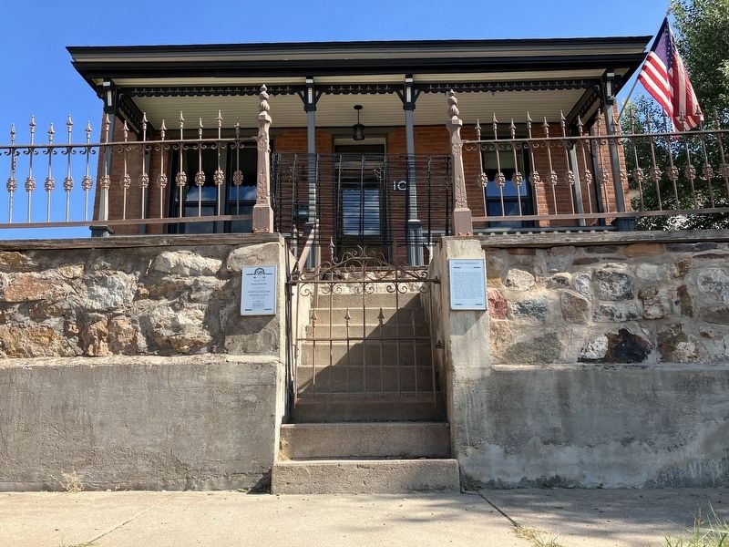 Patten Residence and Marker image. Click for full size.