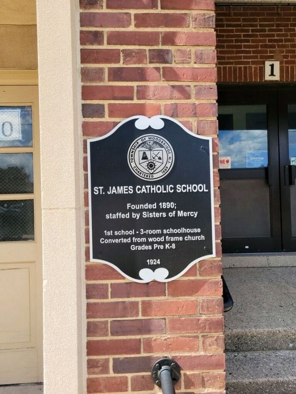 St. James Catholic School Marker image. Click for full size.