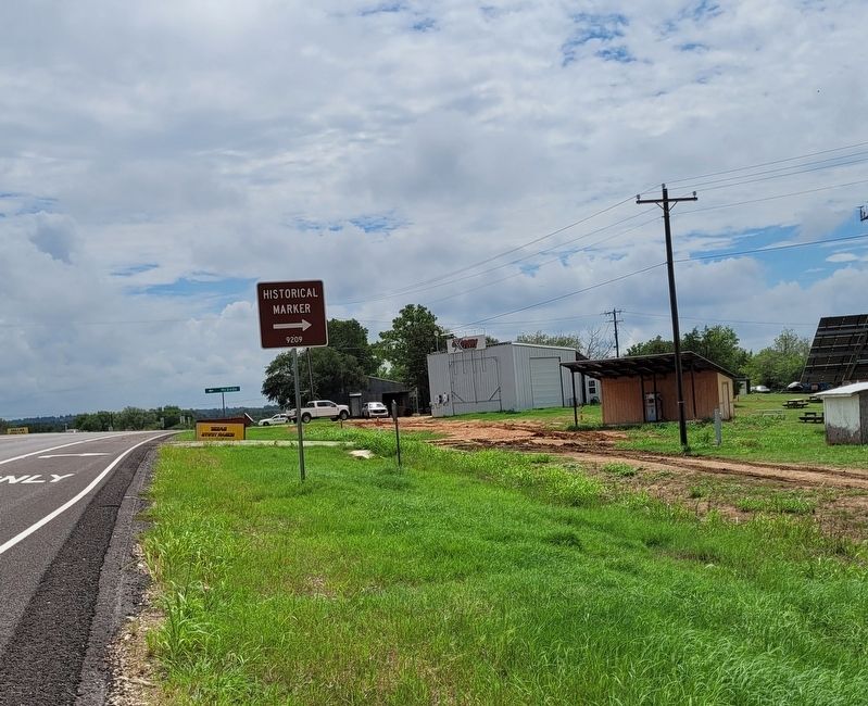 The view of the McDade Marker from Hwy 290 image. Click for full size.