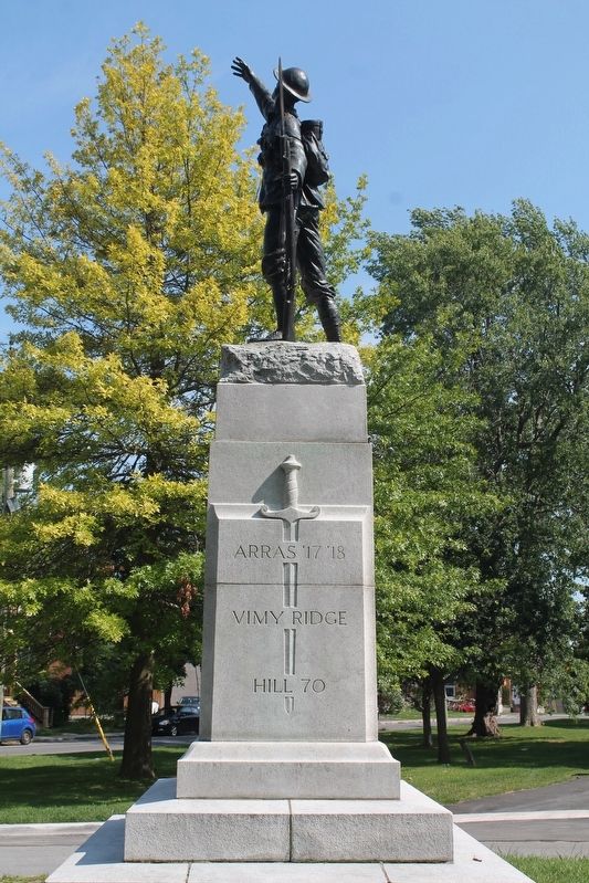 21st Battlion CEF Cenotaph Marker image. Click for full size.