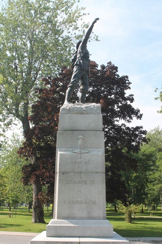 21st Battlion CEF Cenotaph Marker image. Click for full size.