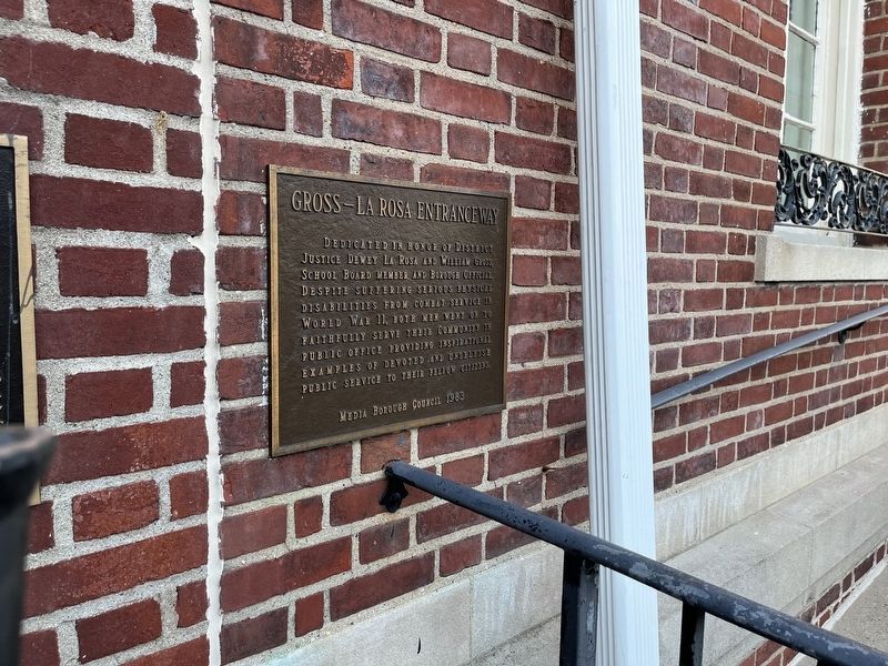 Gross-La Rosa Entranceway Marker image. Click for full size.
