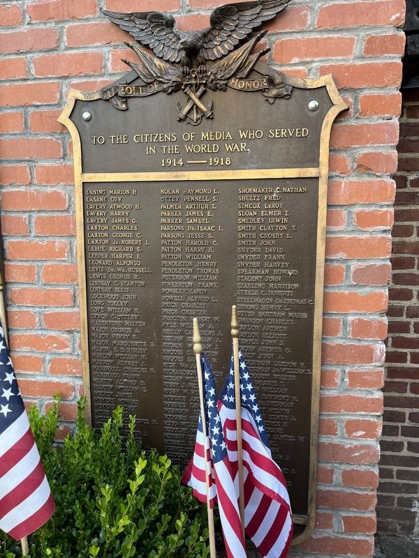 World War I Memorial [Right panel] image. Click for full size.