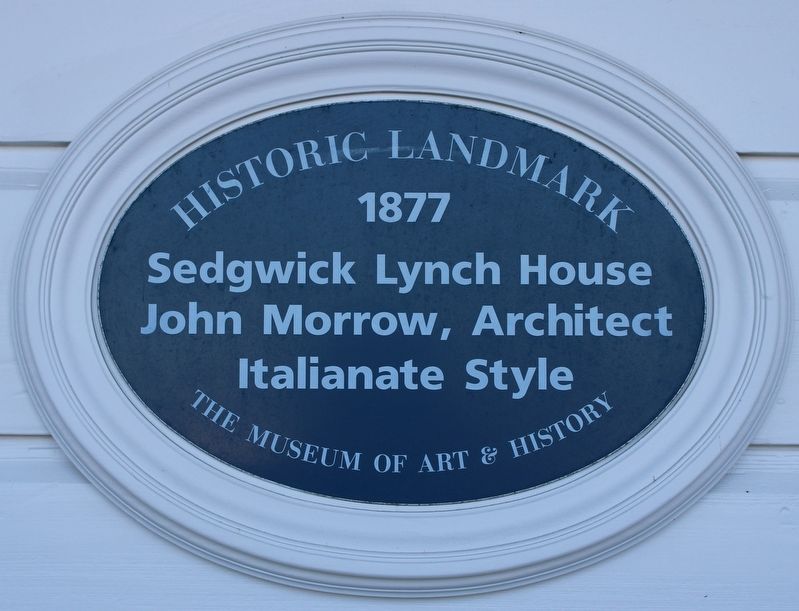 Sedgwick Lynch House Marker image. Click for full size.