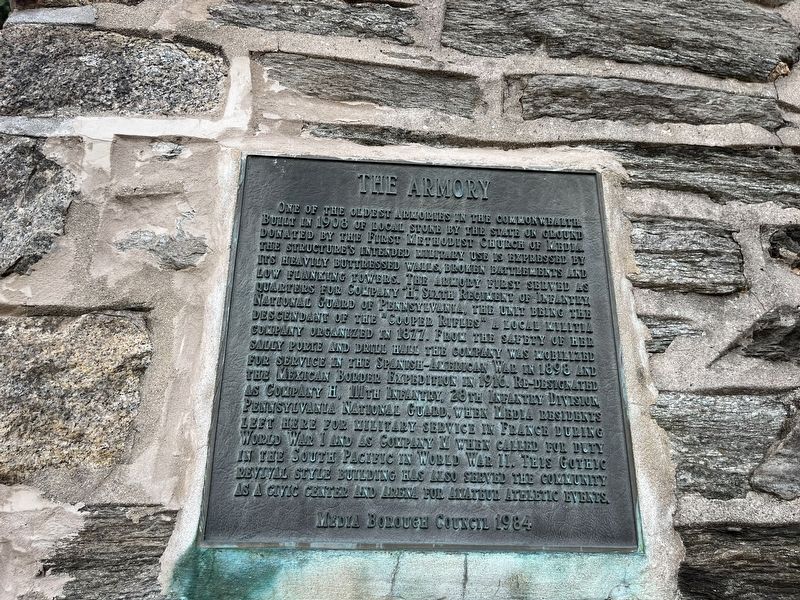 The Armory Marker image. Click for full size.