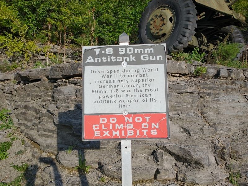 T-8 90mm Antitank Gun Marker. Click for full size. T-8 90mm Antitank Gun Marker image. Click for full size.