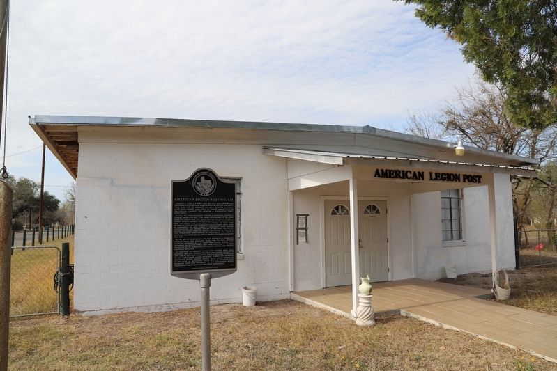 American Legion Post 818 Marker image. Click for full size.