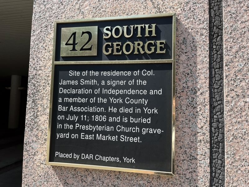 42 South George Marker. Click for full size. 42 South George Marker image. Click for full size.