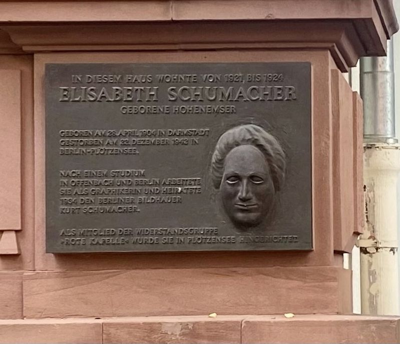 Elisabeth Schumacher Marker image. Click for full size.