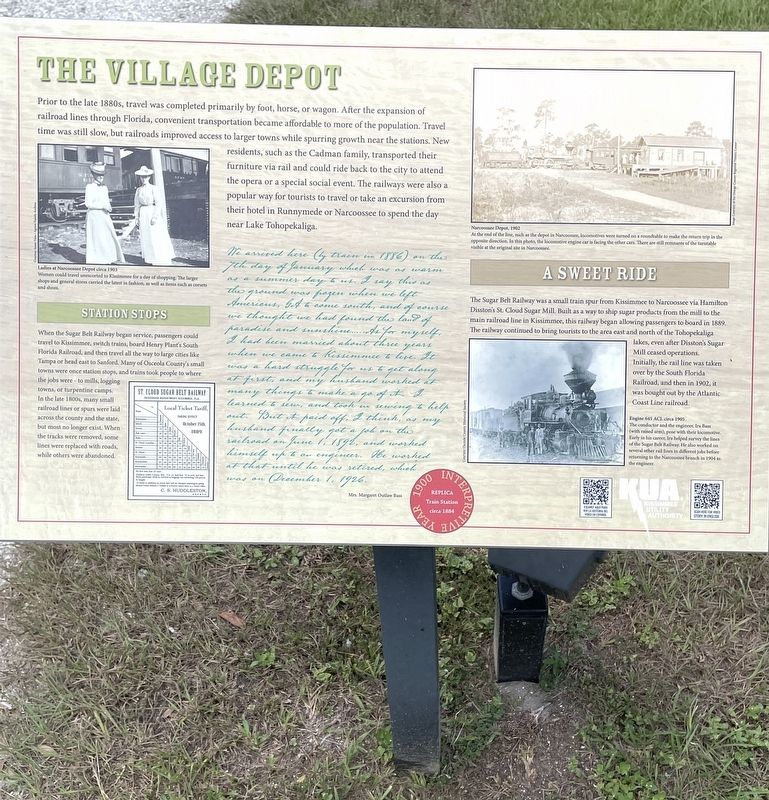 The Village Depot Marker image. Click for full size.