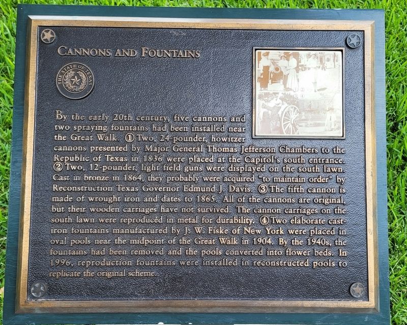 Cannons and Fountains Marker image. Click for full size.