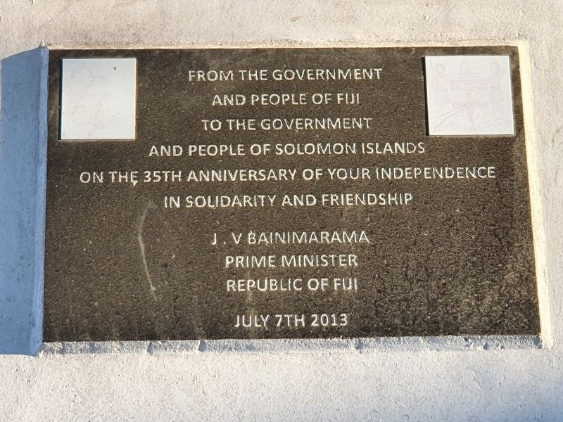 Independence of Solomon Islands Marker image. Click for full size.