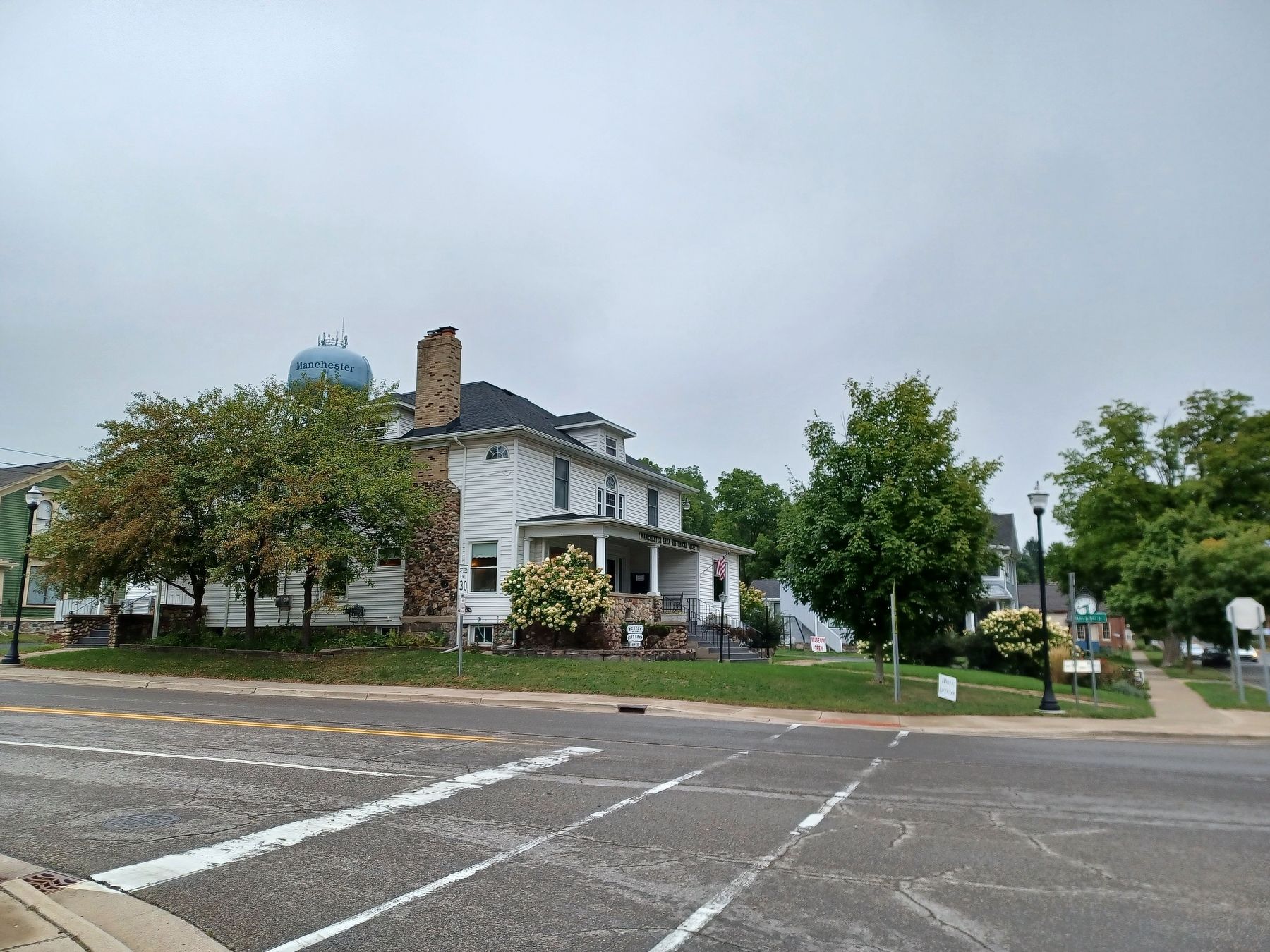 The Kingsley-Jenter House and Marker image. Click for full size.