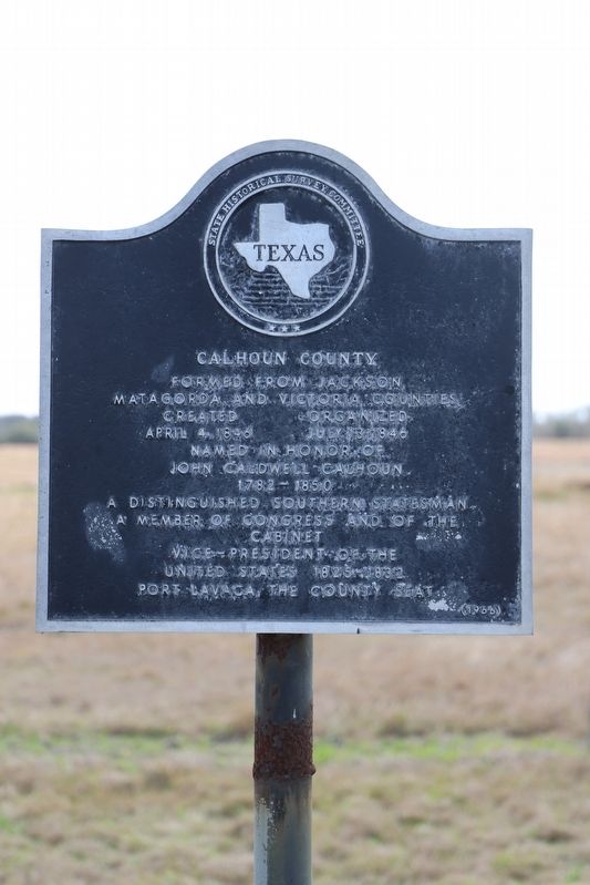 Calhoun County Marker image. Click for full size.