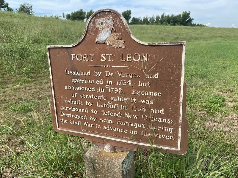 Fort St. Leon Marker image. Click for full size.