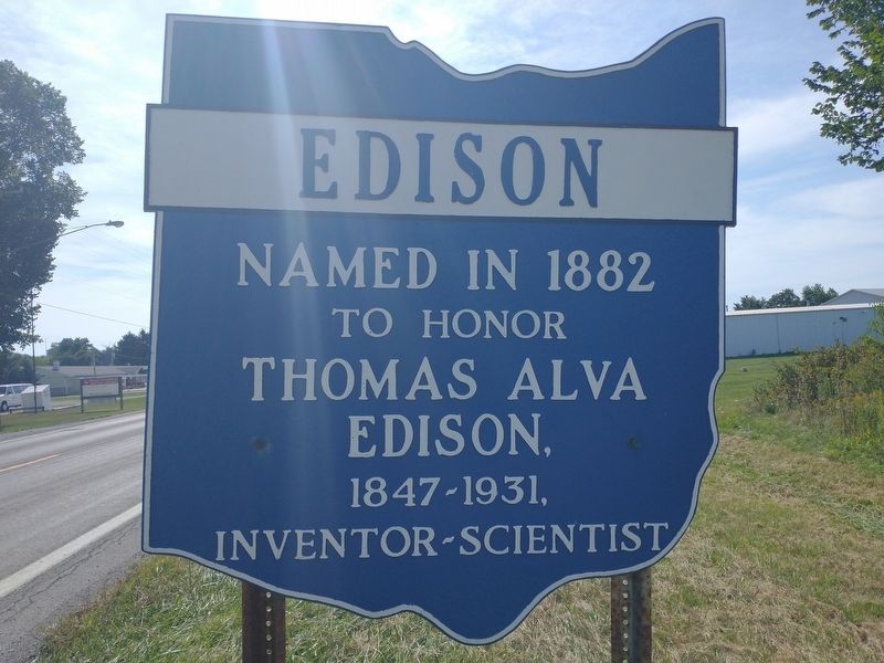 Edison Marker image. Click for full size.
