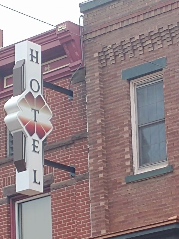 Hotel Millersburg Sign. Click for full size. Hotel Millersburg Sign image. Click for full size.
