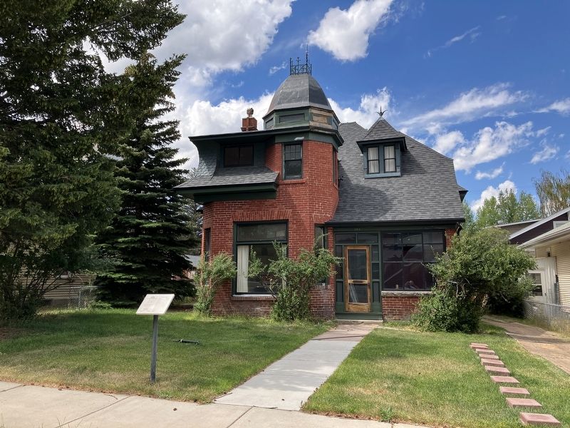 504 Main Street Residence and Marker image. Click for full size.