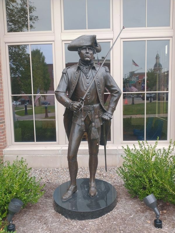 General David Wooster Statue image. Click for full size.