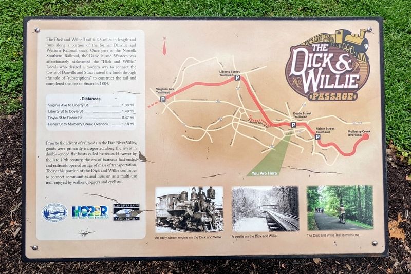 The Dick & Willie Passage Marker image. Click for full size.