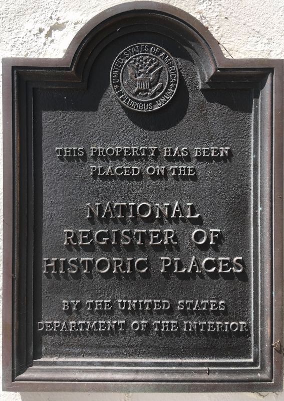 National Register of Historic Places. Click for full size. National Register of Historic Places image. Click for full size.