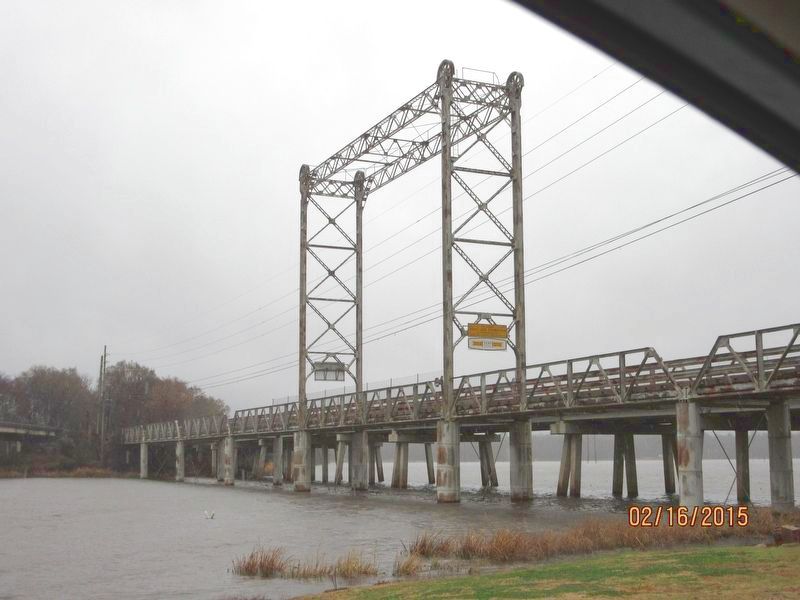 The Historic Caddo Lake Drawbridge image. Click for full size.