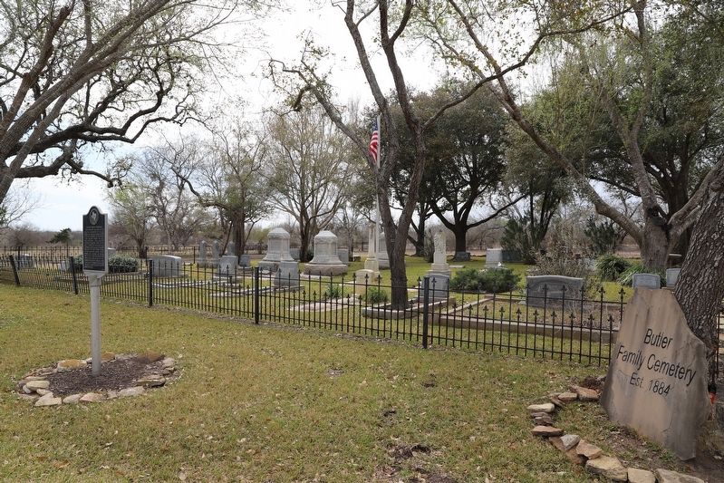 Butler Family Cemetery Marker image. Click for full size.