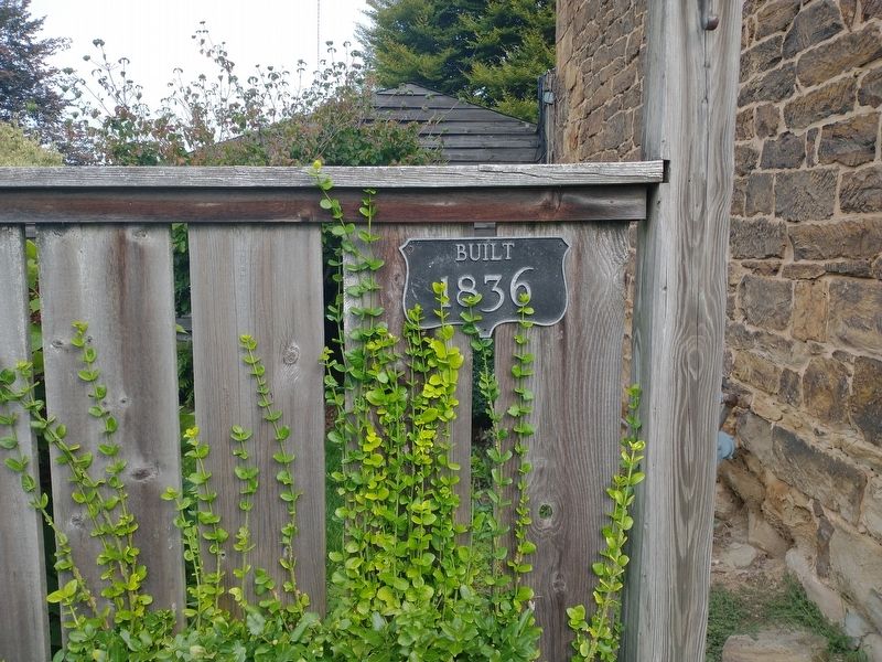 The Ralph Hardesty Stone House Marker image. Click for full size.