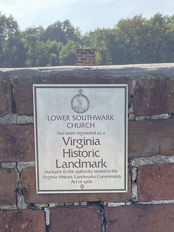 Virginia Historic Landmark image. Click for full size.
