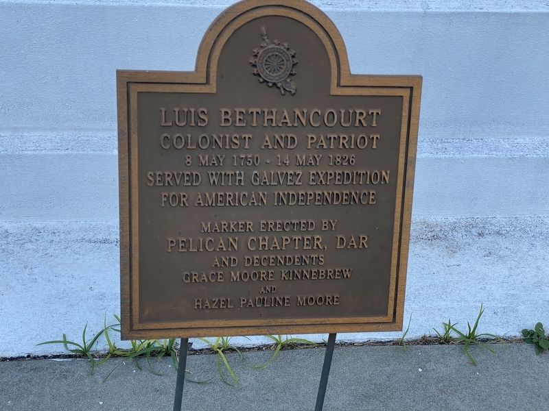Luis Bethancourt Marker. Click for full size. Luis Bethancourt Marker image. Click for full size.