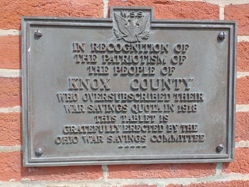 War Savings Stamps Marker. Click for full size. War Savings Stamps Marker image. Click for full size.