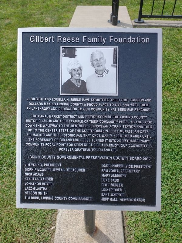 Gilbert Reese Family Foundation Marker image. Click for full size.
