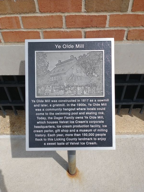 Ye Olde Mill Marker. Click for full size. Ye Olde Mill Marker image. Click for full size.