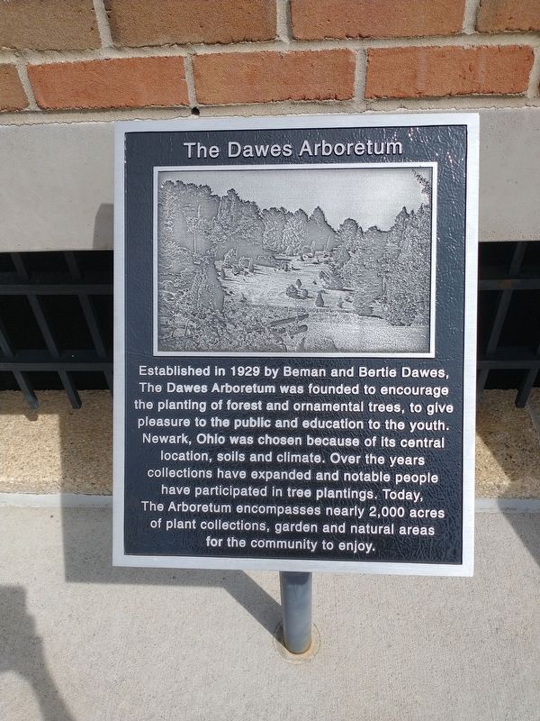 The Dawes Arboretum Marker image. Click for full size.