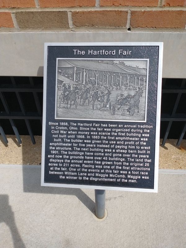 The Hartford Fair Marker image. Click for full size.