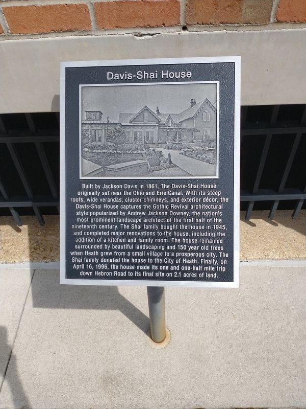 Davis-Shai House Marker image. Click for full size.