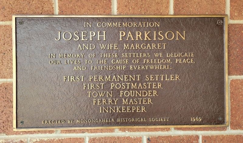 Joseph Parkison Marker image. Click for full size.