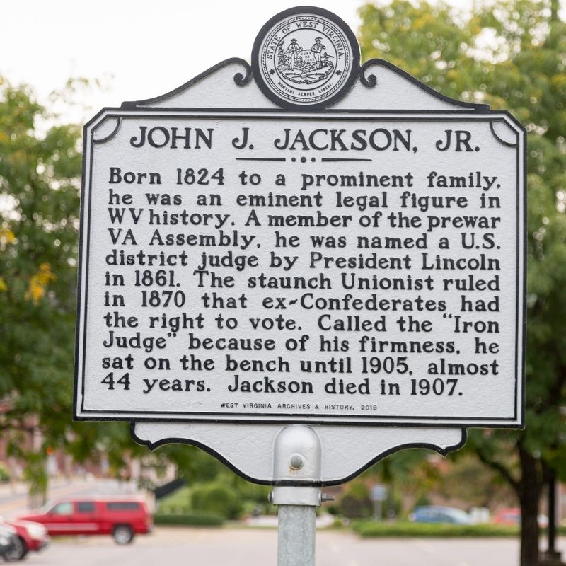John J. Jackson, Jr. Marker image. Click for full size.