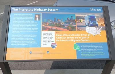 Interstate Highway System Marker image. Click for full size.