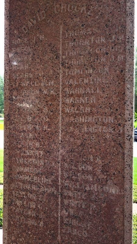 4th Panel - David Crockett image. Click for full size.