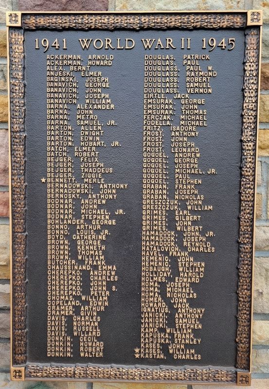 Elizabeth Township Honor Roll Marker. Click for full size. Elizabeth Township Honor Roll Marker image. Click for full size.