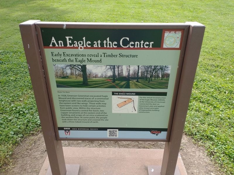 An Eagle at the Center Marker image. Click for full size.
