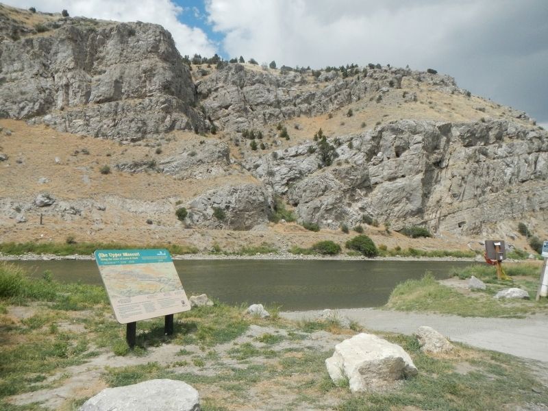 The Upper Missouri Marker image. Click for full size.