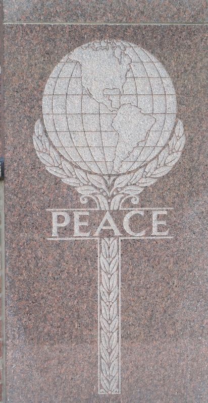 Veterans Monument image. Click for full size.