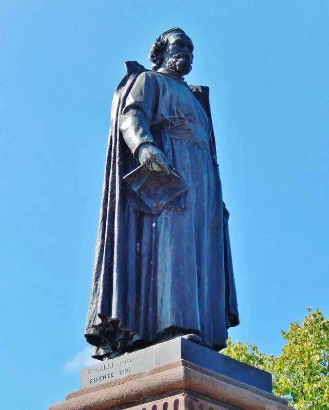 Jacques Marquette Statue (<i>adjacent to marker</i>) image. Click for full size.