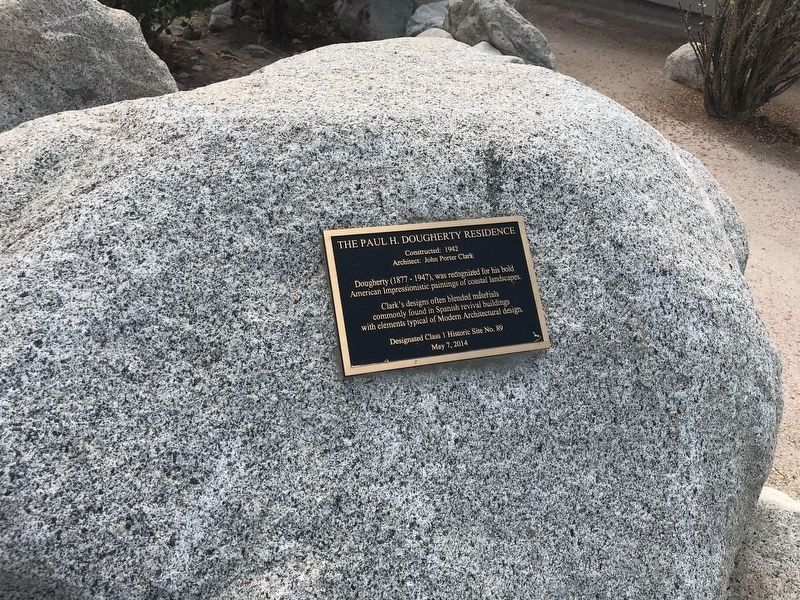 Paul H. Dougherty Residence Marker image. Click for full size.
