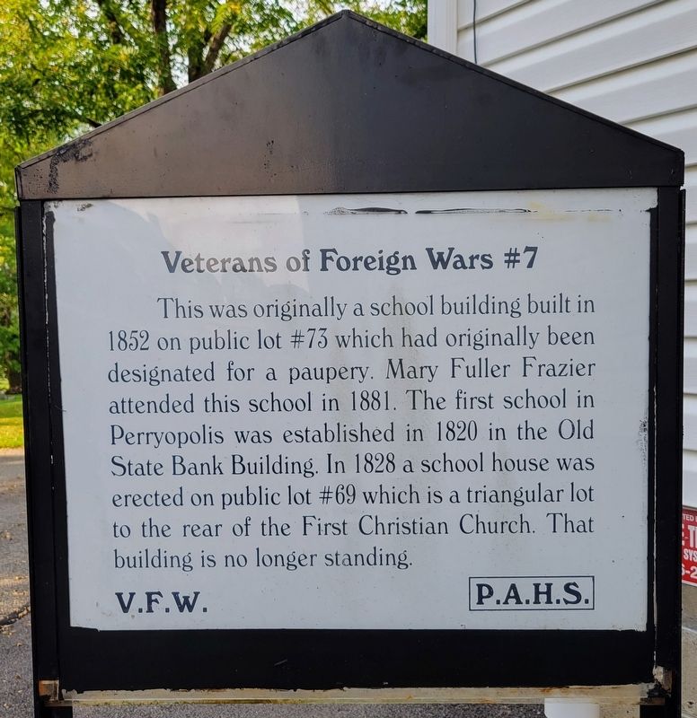 Veterans of Foreign Wars Marker image. Click for full size.