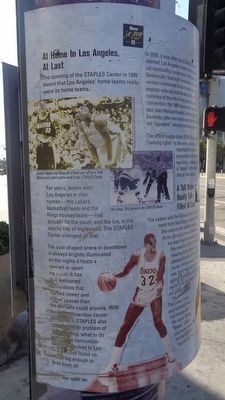 Staples Center Marker image. Click for full size.